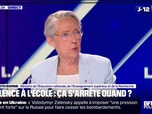 Replay BFM Politique - C'est d'une gravité extrême: Élisabeth Borne, ministre de l'Éducation, réagit à l'agression d'une professeure dans l'Essonne après le jet d'une porte du 4e étage par des élèves