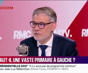 Replay Face à Face - C'est une blague: Olivier Faure réagit à la proposition de Gérald Darmanin d'une candidature commune de la gauche républicaine à la droite pour la présidentielle