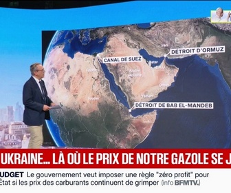 Replay BFM Première - Détroit d'Ormuz, raffineries russes... Comment les conflits mondiaux accentuent la flambée des carburants