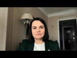Replay Loukachenko exécutera tous les ordres de Poutine, affirme l'opposante bélarusse Tikhanovskaïa
