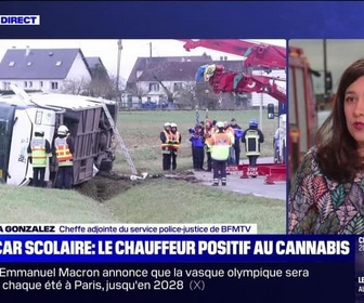 Replay BFM Story - Story 1 : Accident de car scolaire en Eure-et-Loir, le chauffeur positif à la résine de cannabis - 31/01