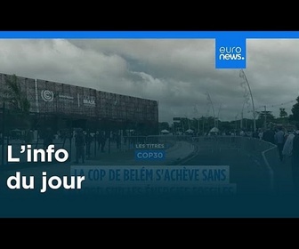 Replay L'info du jour | 25 novembre 2025 - Matin