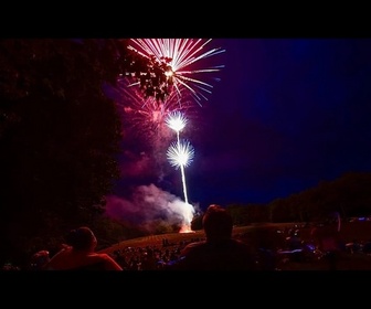 Replay Les feux d'artifice illuminent le ciel de Washington pour les 250 ans des États-Unis