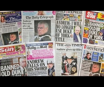 Replay Le prince Andrew renonce à ses titres royaux alors que les allégations Epstein persistent