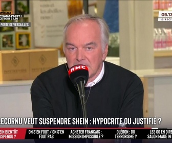 Replay Les Grandes Gueules - S. Lecornu veut suspendre shein: Hypocrite ou justifé?