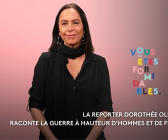 Replay Vous êtes formidables - Pays de la Loire - Mes enfants m'ont toujours vue partir en gilet pare-balles : le livre témoignage de la reporter de guerre Dorothée Olliéric