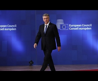 Replay Le Premier ministre croate défend la position claire et unifiée de l'UE sur l'Iran