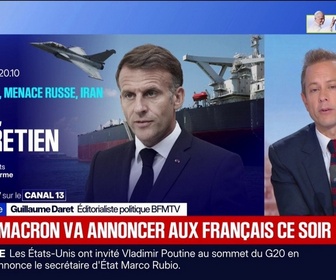 Replay BFM Première - L'ÉDITO POLITIQUE DE GUILLAUME DARET - Interview d'Emmanuel Macron: ce que le président de la République va annoncer aux Français