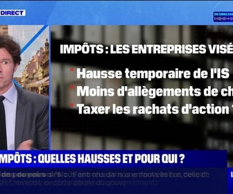 Replay Le Dej Info - Impôts : quelles hausses, et pour qui ? - 23/09