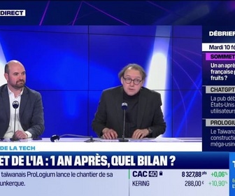 Replay Tech & Co, la quotidienne - Sommet de l'IA : un an après, quel bilan ? - 10/02