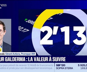 Replay BFM Bourse - Valeur ajoutée : Ils apprécient Galderma - 09/10