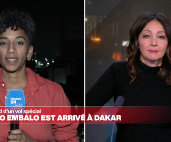 Replay Journal de l'Afrique - Guinée-Bissau : Embalo est arrivé à Dakar, un général investi à la tête du pays