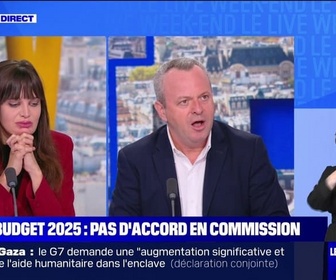 Replay Le Live Week-end - Première partie du budget rejetée en commission - 20/10