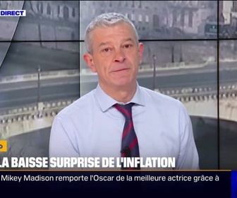 Replay Doze d'éco - Pourquoi le ralentissement de l'inflation à 0,8% en février n'est pas une très bonne nouvelle pour les finances publiques