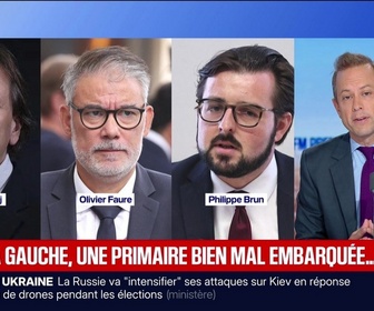 Replay BFM Première - 2027 : à gauche, une primaire bien mal embarquée - L'édito politique - 21/09