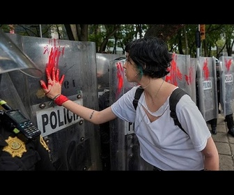Replay En images, des manifestants à Mexico exigent de couper les liens avec Israël