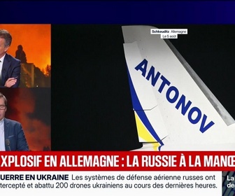 Replay BFM Grand Soir - Drone explosif à Leipzig : l'ombre de Moscou ? - 05/08