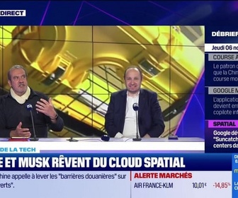 Replay Tech & Co, la quotidienne - Google et Musk rêvent du cloud spatial - 06/11