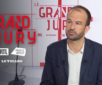 Replay Le Grand Jury - Manuel Bompard, invité du Grand Jury