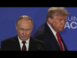 Replay Pas d'annonce majeure à l'issue de la rencontre Trump-Poutine, Zelensky attendu lundi à Washington