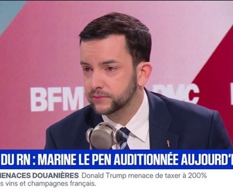 Replay Face à Face - Procès du RN: J'ai l'intime conviction que Marine Le Pen est innocente, assure Jean-Philippe Tanguy, député Rassemblement national de la Somme