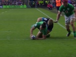 Replay Tournoi des Six Nations de Rugby - Journée 4 : James Lowe permet aux Irlandais de faire le break