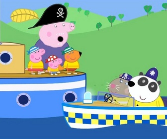 Replay Peppa Pig - S9 E24 - Le bateau de police