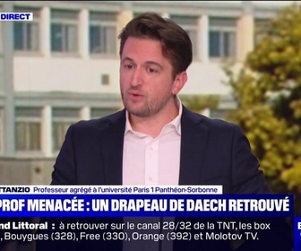 Replay BFM Story Week-end - Story 3 : Prof menacée, un drapeau de Daech retrouvé - 13/09