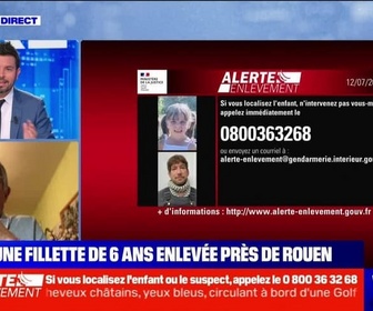 Replay Week-end direct - Une fillette de 6 ans enlevée près de Rouen - 12/07