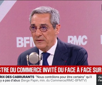 Replay Face à Face - Serge Papin, ministre du Commerce, estime qu'il n'y a pas d'urgence à rouvrir les négociations commerciales