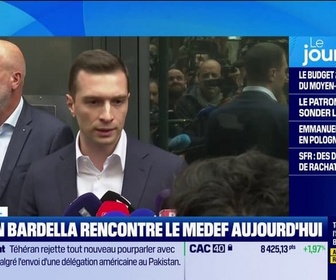 Replay Good Morning Business - Jordan Bardella rencontre le Medef aujourd'hui