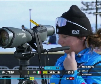 Replay Biathlon - Championnat du monde juniors - sprint dames