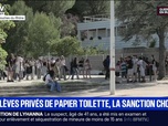 Replay BFM Première - Gardanne: des collégiens privés de papier toilette après des dégradations