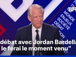Replay BFM Politique - Dominique de Villepin accuse Jordan Bardella de faire le jeu de la division de la société