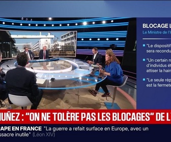 Replay Marschall Truchot : Nuñez, On ne tolère pas les blocages des lycées - 28/09
