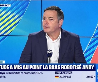 Replay Good Morning Business - French Tech : Amplitude a mis au point le bras robotisé Andy - 18/03