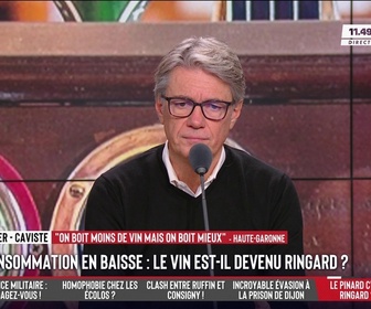 Replay Les Grandes Gueules - La consommation de vin en baisse, celle de la bière en hausse : le pinard, c'est ringard ?