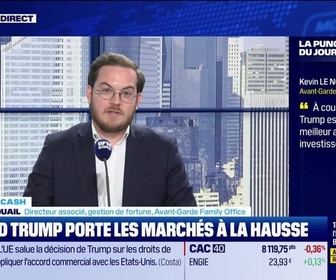 Replay BFM Bourse - La bourse cash : A court terme, Donald Trump est peut-être le meilleur ami des investisseurs - 23/01