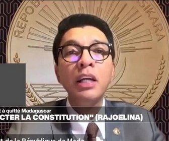 Replay Journal de l'Afrique - Madagascar : le président Rajoelina, contesté, écarte toute démission