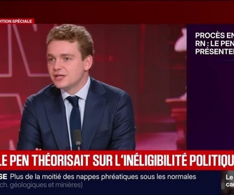 Replay Marschall Truchot : Quand Le Pen théorisait sur l'inéligibilité politique - 07/07