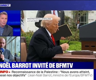 Replay BFM Story - Story 5 : Palestine, Trump, Ukraine, Barrot sur BFMTV - 29/07