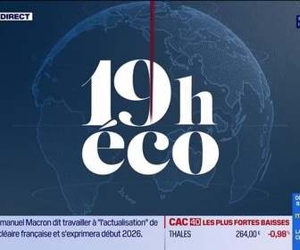 Replay Le 19h Eco - Mercredi 1er octobre