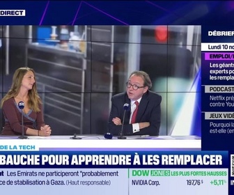 Replay Tech & Co, la quotidienne - L'IA embauche pour apprendre à les remplacer - 10/11