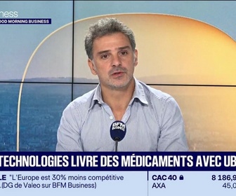 Replay Good Morning Business - French Tech : Nexum Technologies livre des médicaments avec Uber Eats - 18/09