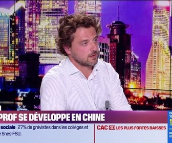 Replay Chine Éco : Superprof se développe en Chine, par Gilane Barret - 02/10