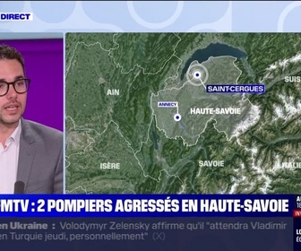 Replay Parlons info ! - Deux pompiers agressés en Haute-Savoie - 12/05