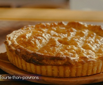 Replay Petits Plats en équilibre - Tourte thon-poivrons