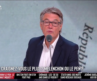 Replay Les Grandes Gueules - Chefs d'entreprise, artisans, commerçants… qui craignez-vous le plus ? Le Pen ou Mélenchon ?