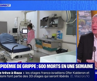 Replay Le Live BFM - Épidémie de grippe : l'alerte des soignants - 18/01