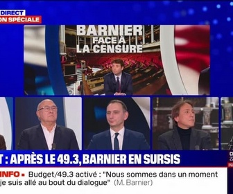 Replay Tout le monde veut savoir - Édition spéciale - Budget de la Sécurité sociale : après le 49.3, Barnier en sursis – 02/12